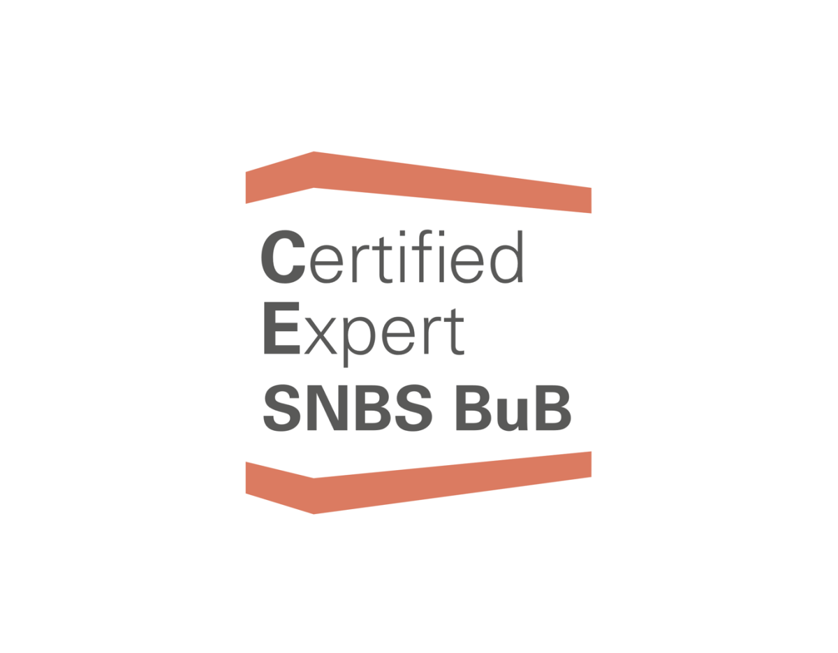 CE Certified Expert SNBS BuN - NABUCO AG Expertenlogo SNBS BuB
